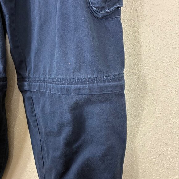 VTG Y2K Faded Glory Convertible Baggy Cargo Pants Sz Small (Boys 18) - Picture 3 of 7